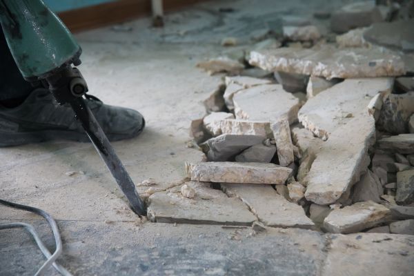 Concrete Slab Removal in Ringgold