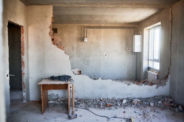 Wall Demolition in Ringgold