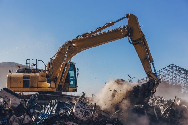 Modular Home Demolition in Ringgold