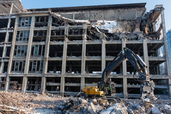 Commercial Building Demolition in Ringgold