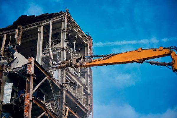 Factory Demolition in Ringgold