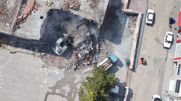 Foundation Demolition in Ringgold