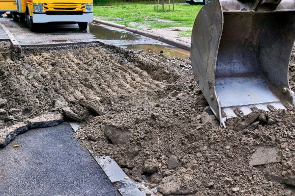 Blacktop Removal in Ringgold