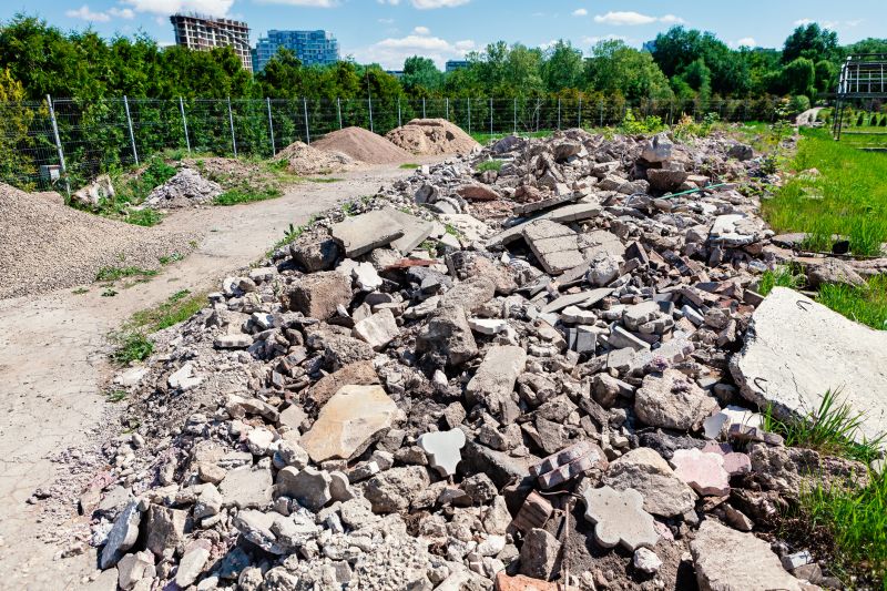 Residential Demolition Site